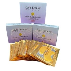 Cava Beauty 24K Gold Eye Mask